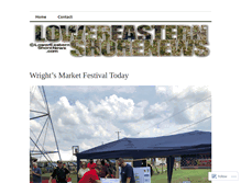 Tablet Screenshot of lowereasternshorenews.com